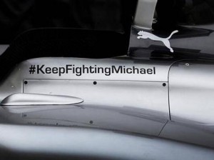 Michael Schumacher , keep kighting