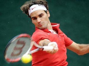 Federer 2014:  smash mancato a Brisbane