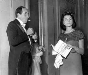 Camillo Casati Stampa e Anna Fallarino, sua moglie