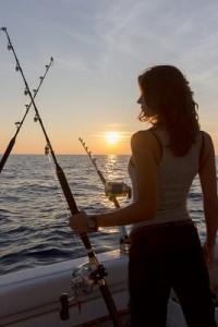 The Fishing Beauty , Maria Elena Monego